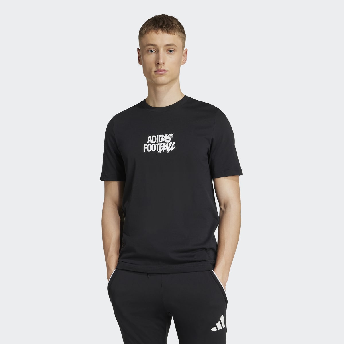 T-shirt de Homem Football Tango History Graphic Preto-1