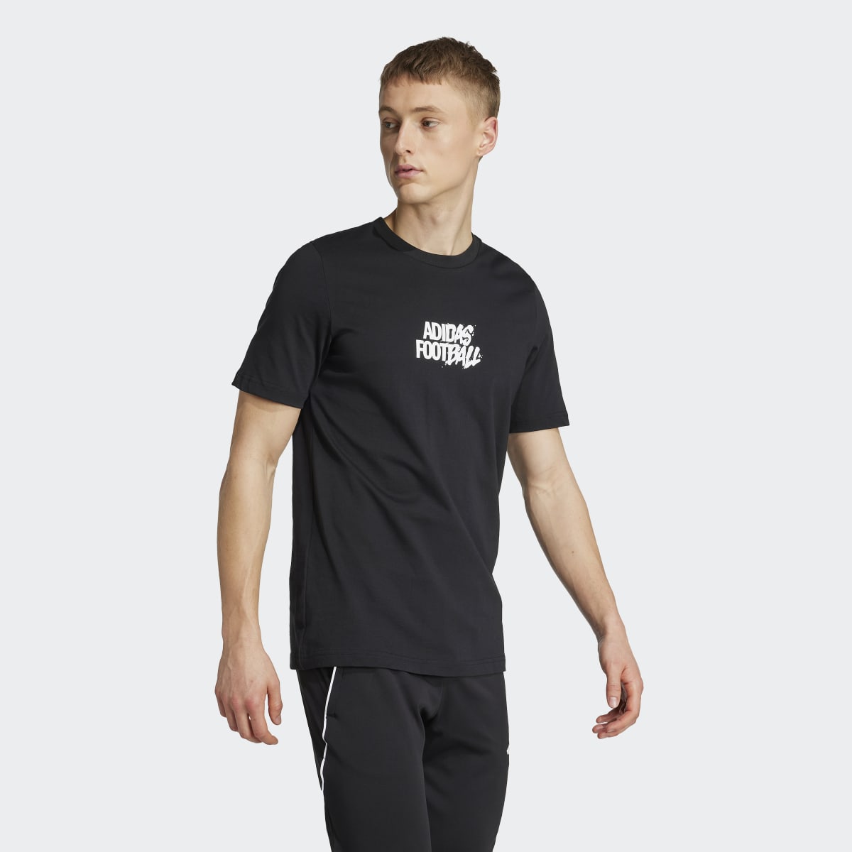 T-shirt de Homem Football Tango History Graphic Preto-3