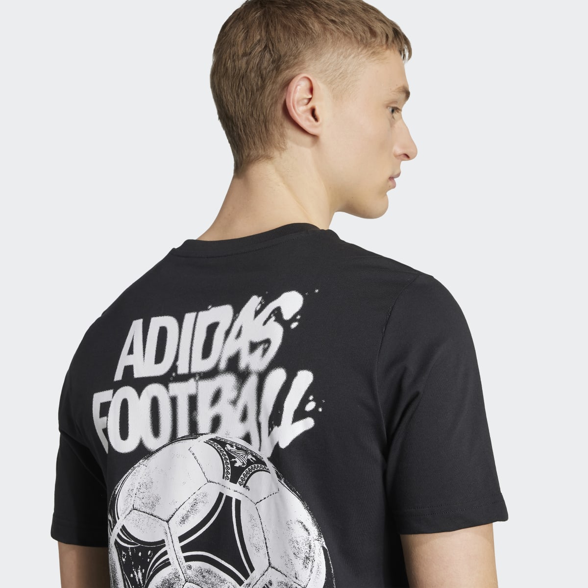 T-shirt de Homem Football Tango History Graphic Preto-5