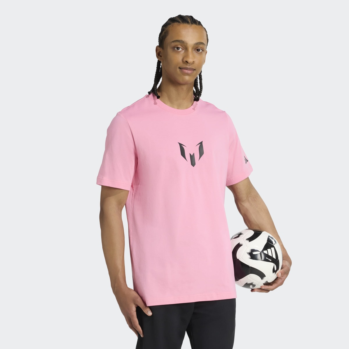 T-shirt de Homem Messi Graphic Rosa-3