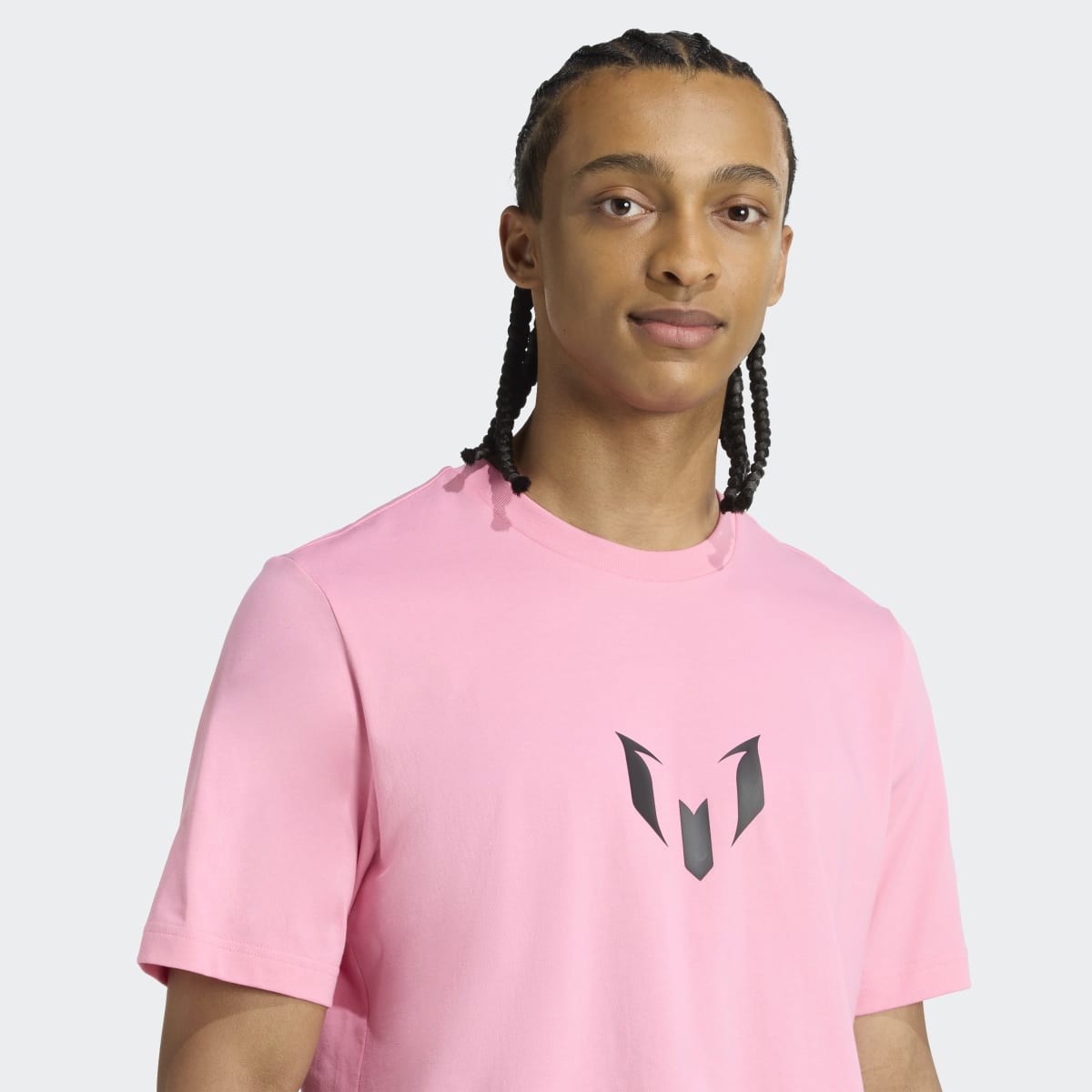 T-shirt de Homem Messi Graphic Rosa-4
