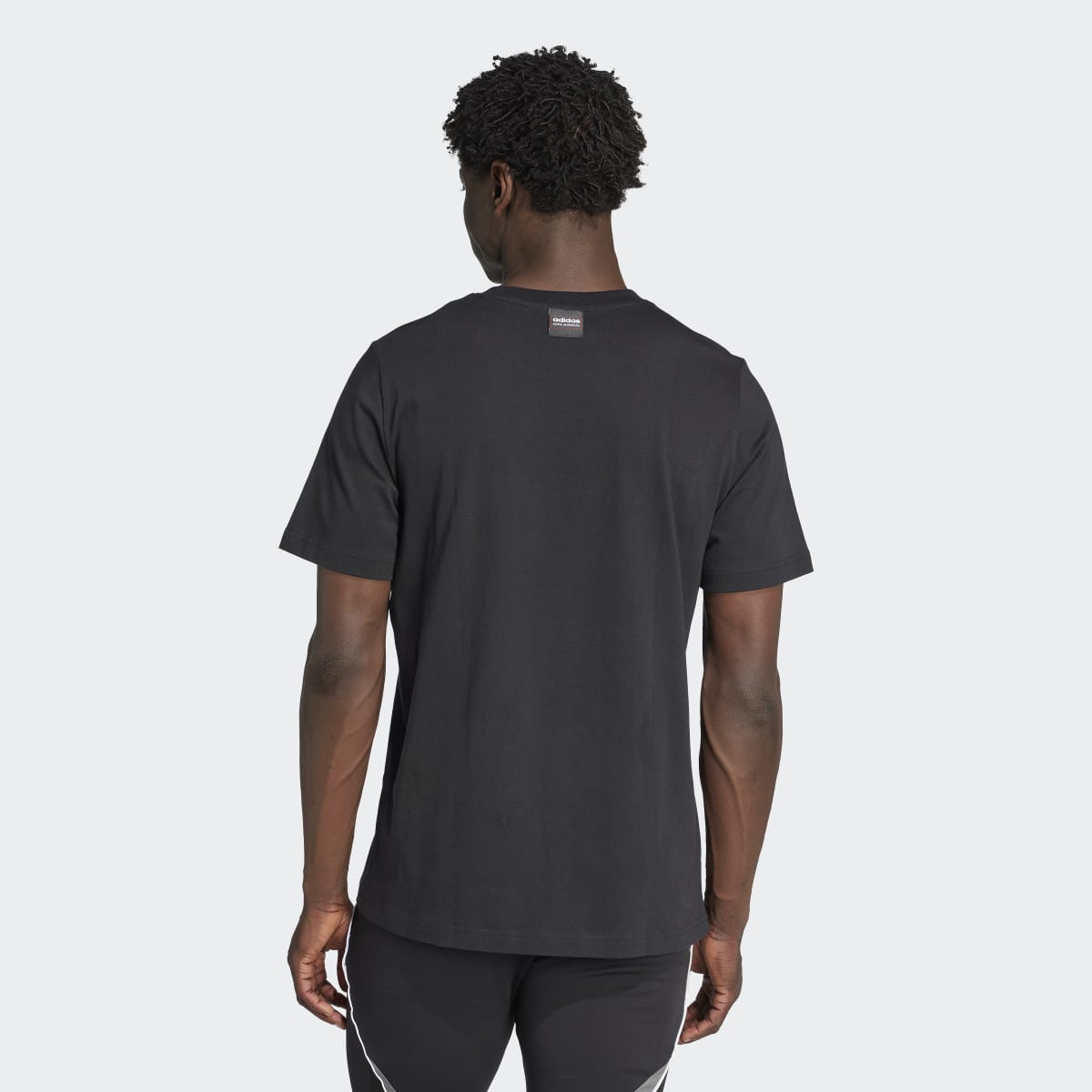 T-shirt de Homem Messi Graphic Preto-2