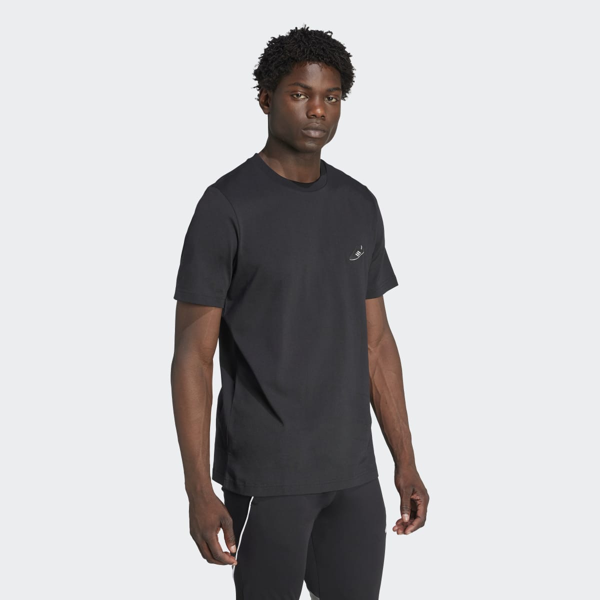 T-shirt de Homem Messi Graphic Preto-3