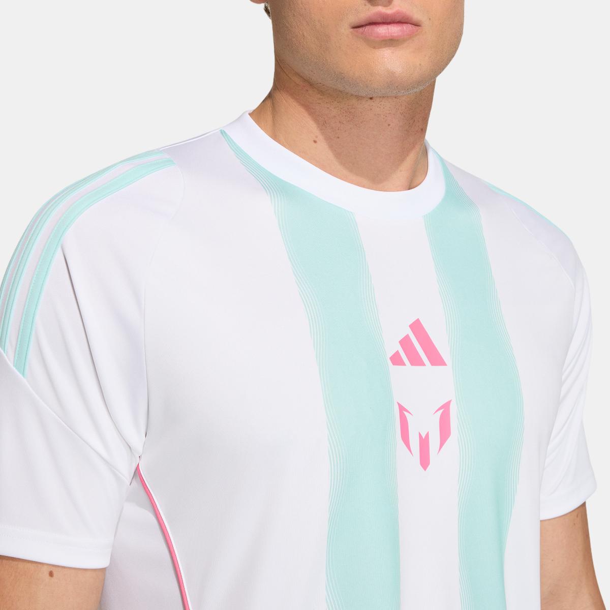 T-shirt de Homem Messi Branco / Azul-3