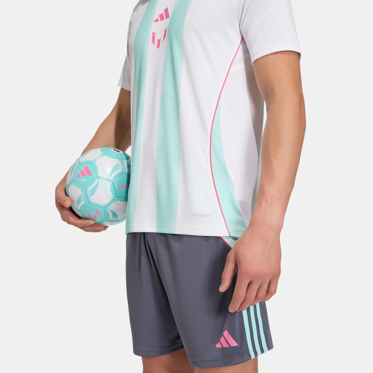 T-shirt de Homem Messi Branco / Azul-4