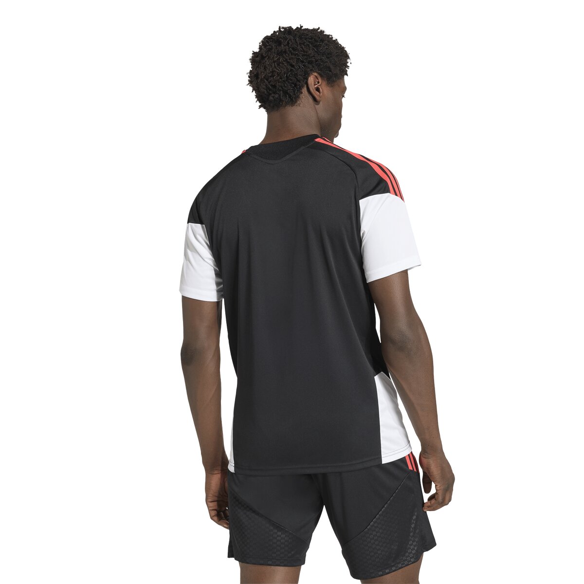 T-shirt de Homem Tiro 26 Competition Preto / Vermelho-2