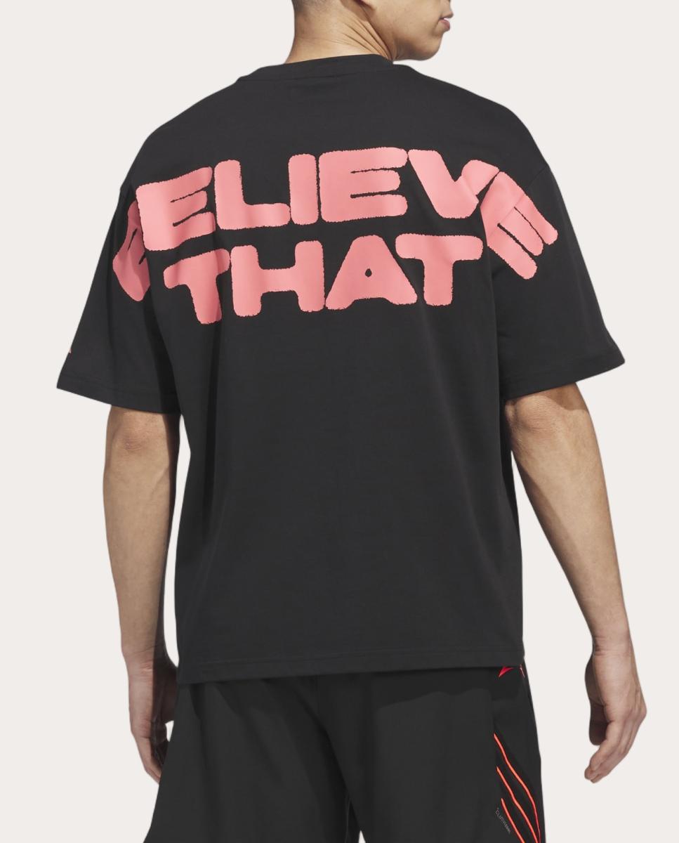 T-shirt de Basquetebol de Homem Anted Preto-2