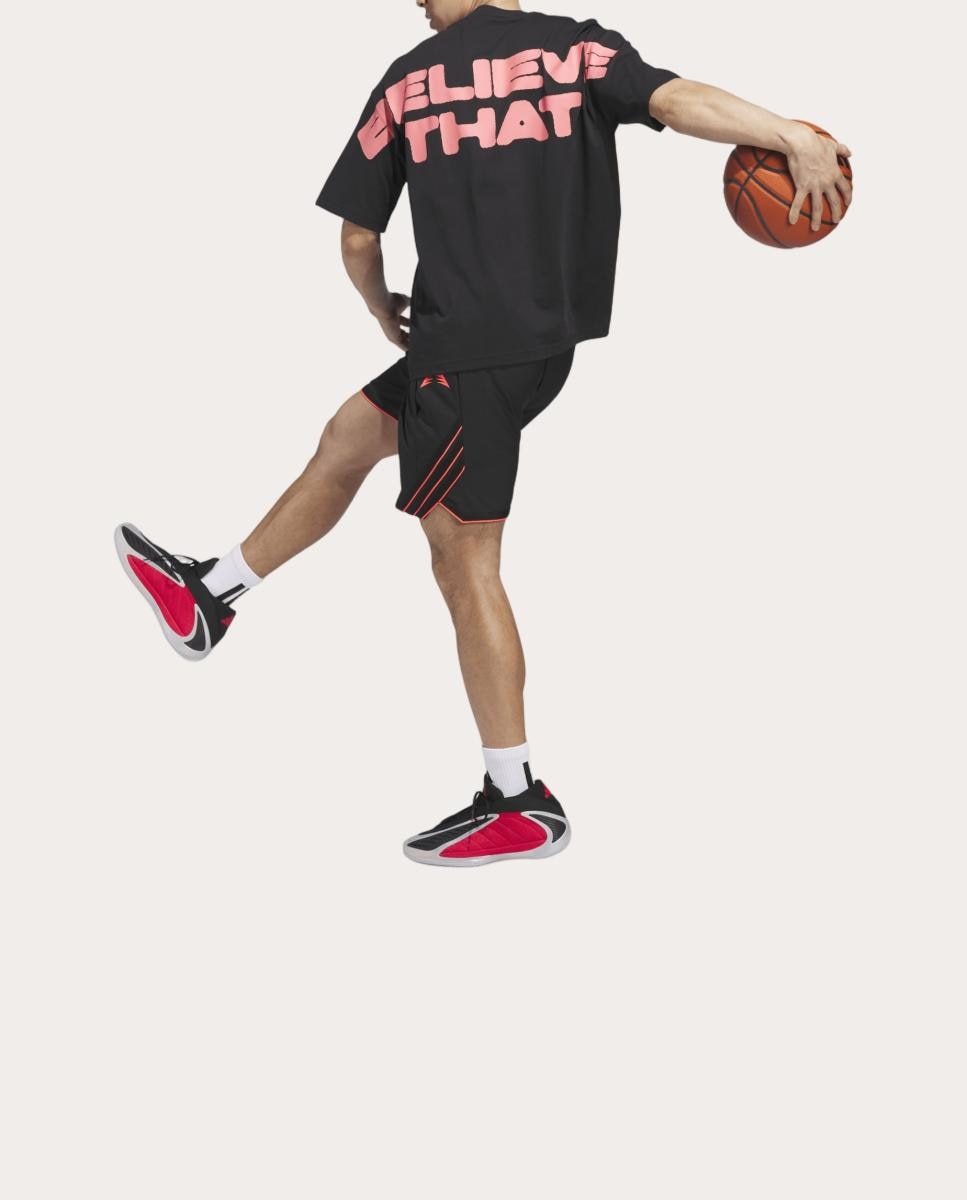 T-shirt de Basquetebol de Homem Anted Preto-3