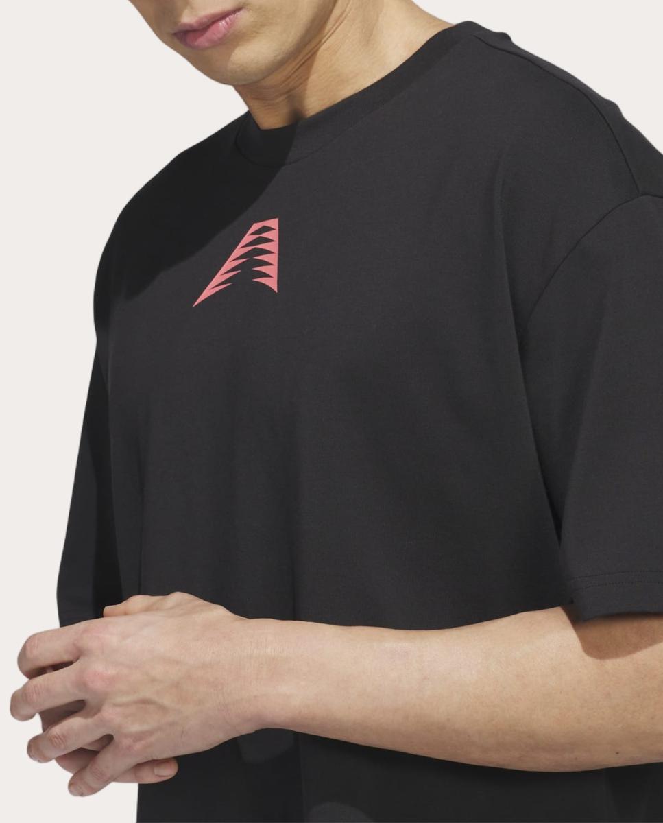 T-shirt de Basquetebol de Homem Anted Preto-6