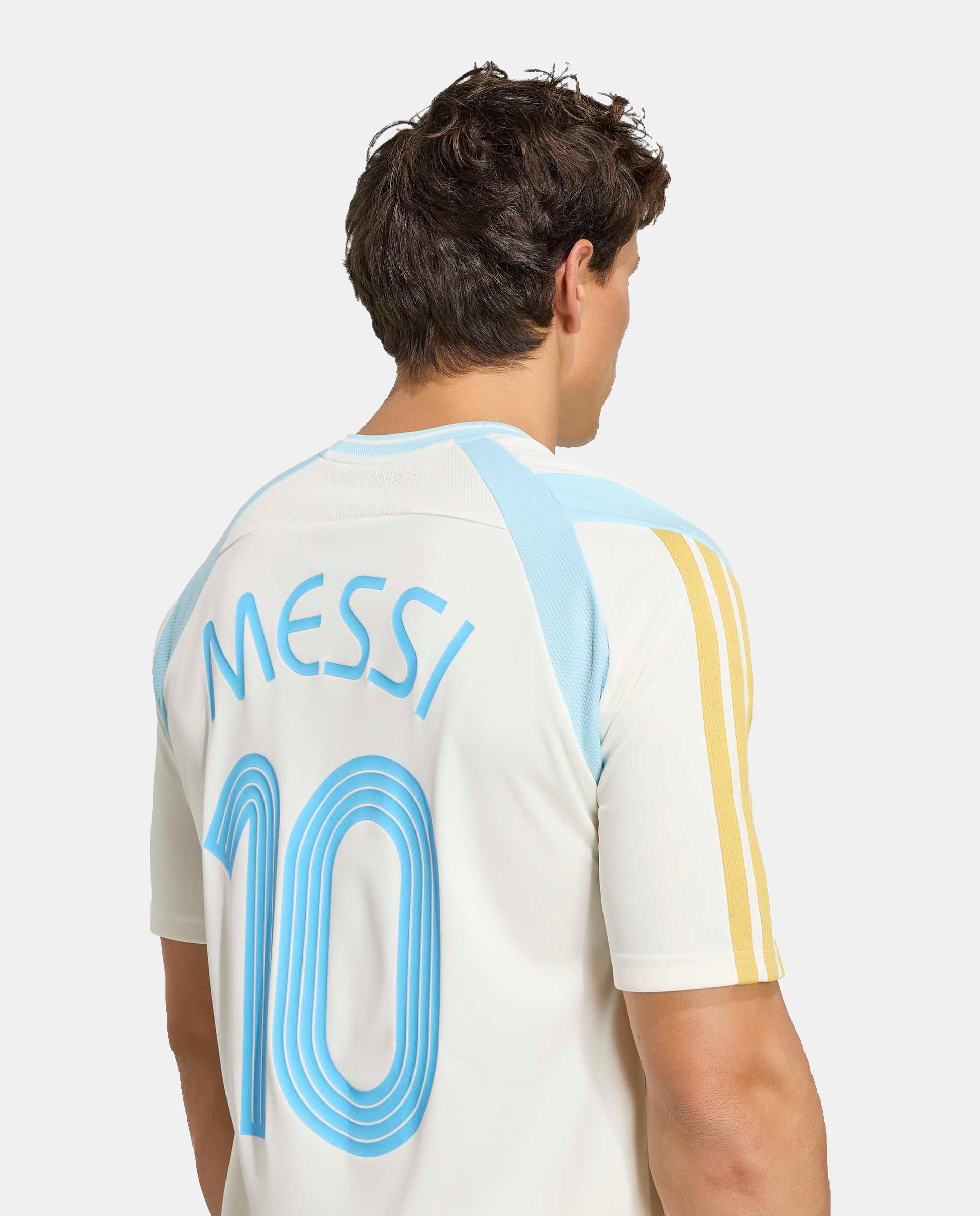 T-shirt de Homem Messi Branco-2