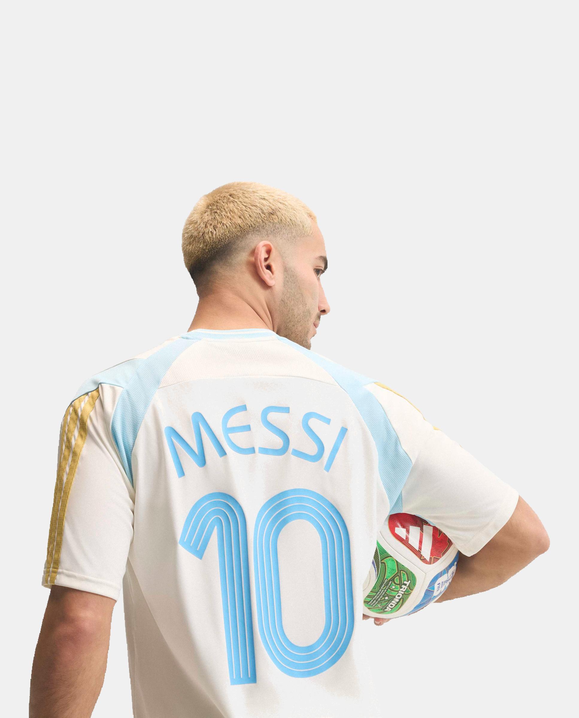 T-shirt de Homem Messi Branco-6
