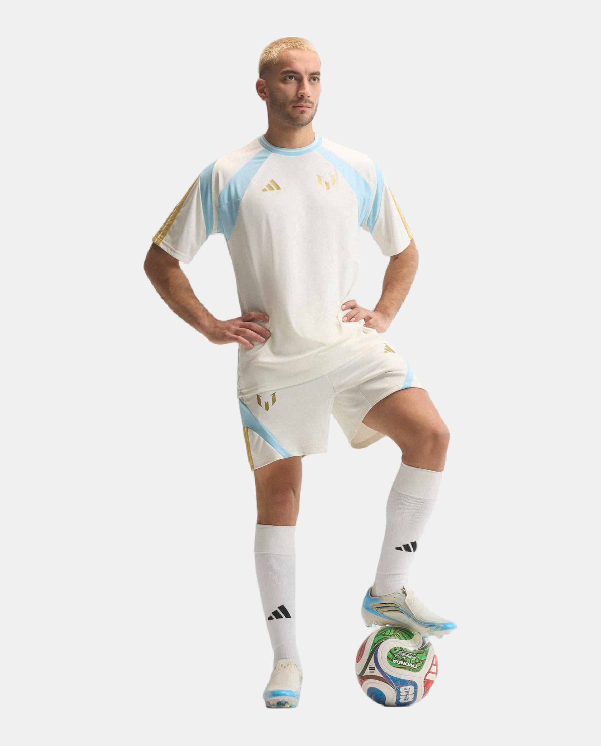T-shirt de Homem Messi Branco-8
