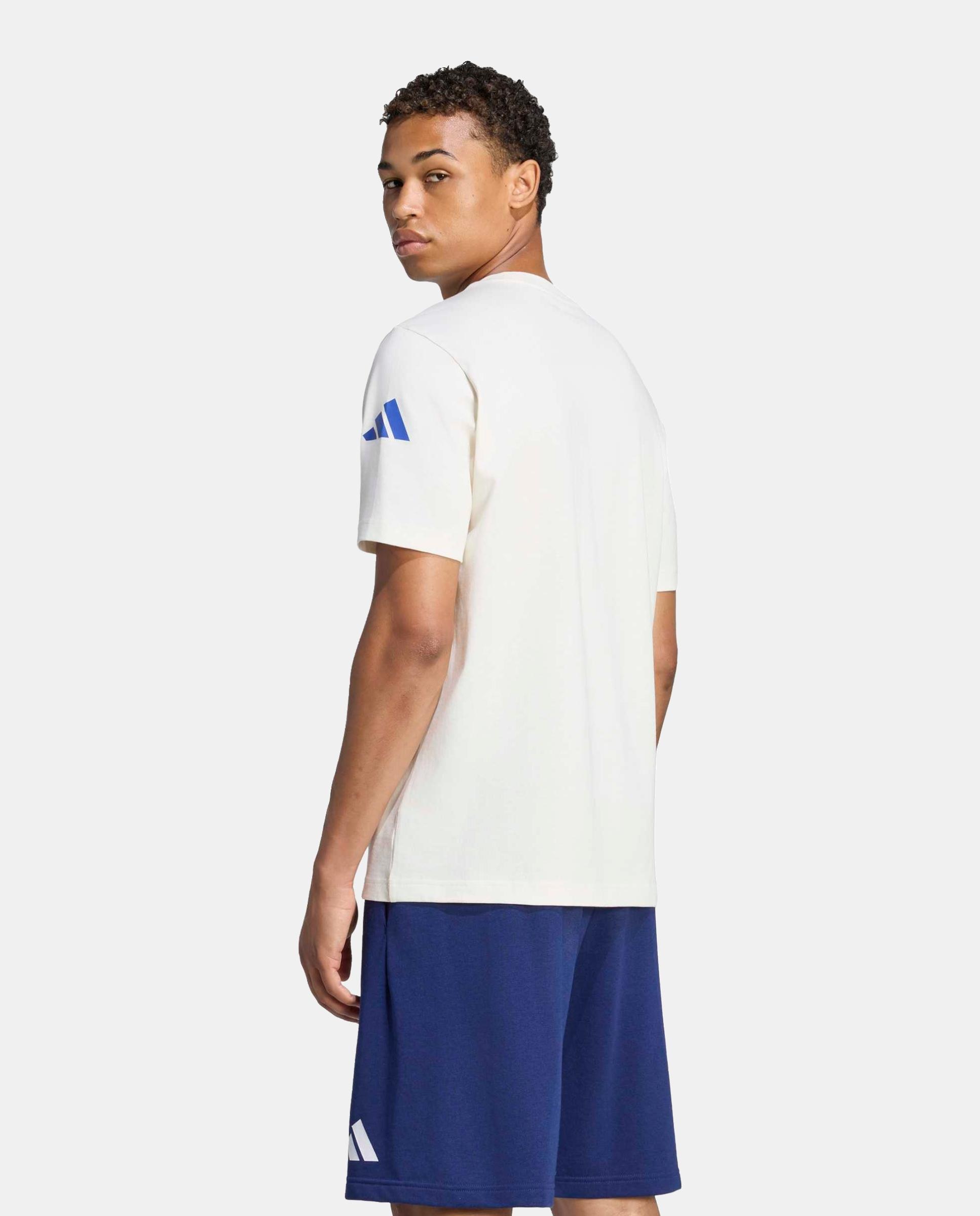 T-shirt de Futebol de Homem Lamine Yamal Branco-2