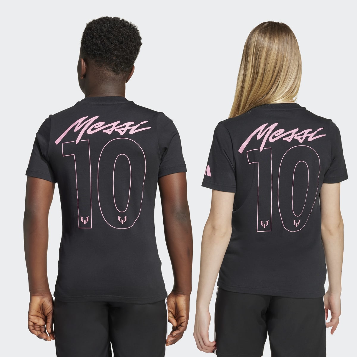 T-shirt de Criança Messi Name & Number Graphic Preto-2
