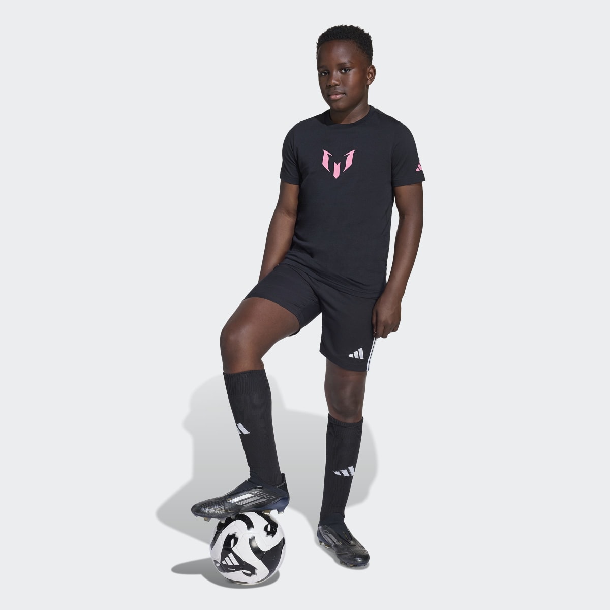 T-shirt de Criança Messi Name & Number Graphic Preto-5