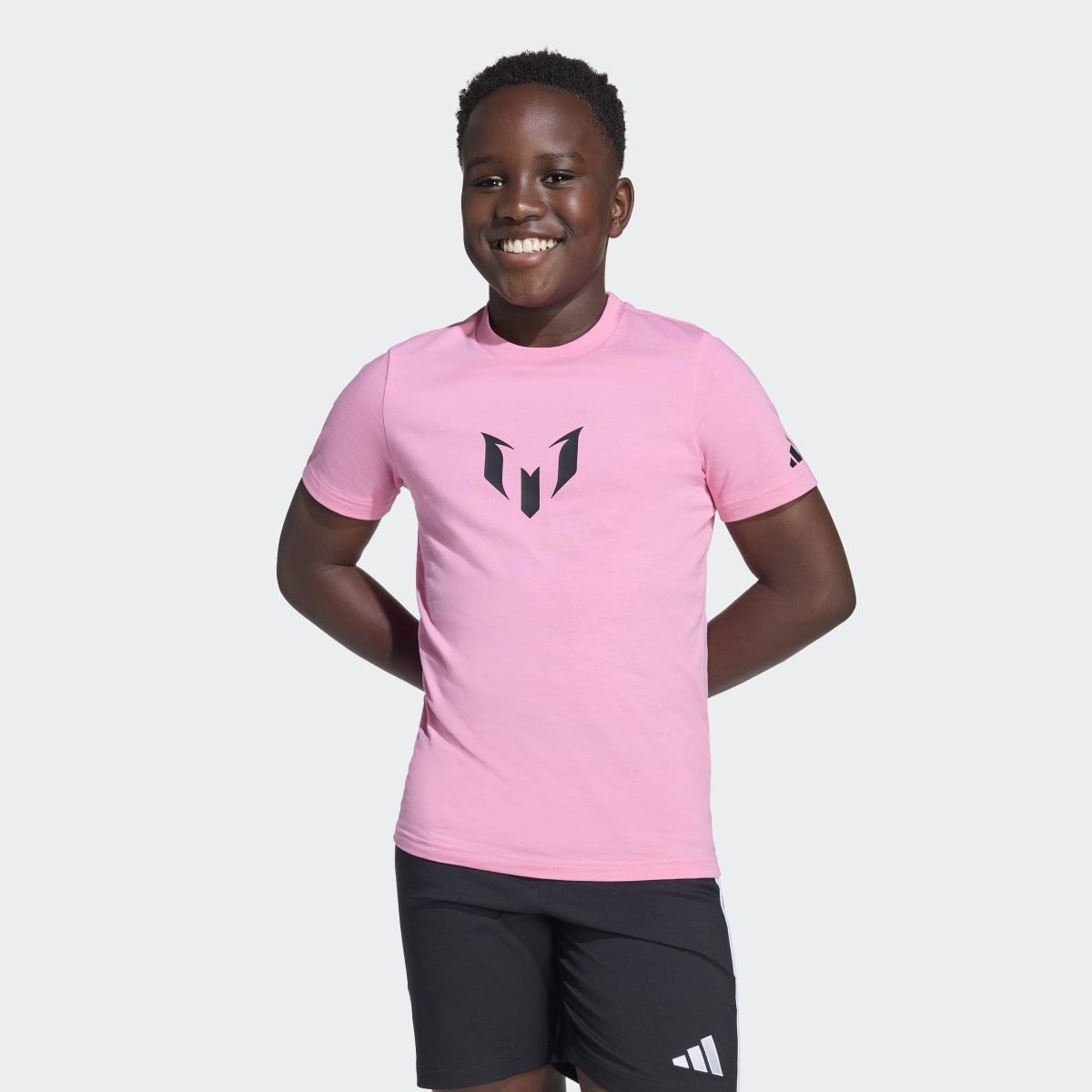 T-shirt de Criança Messi Name & Number Graphic Rosa-3