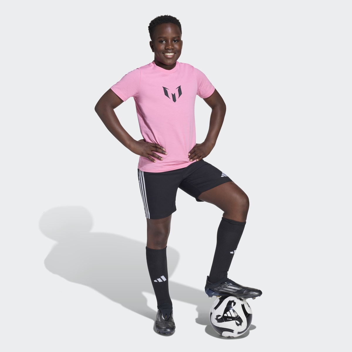 T-shirt de Criança Messi Name & Number Graphic Rosa-5