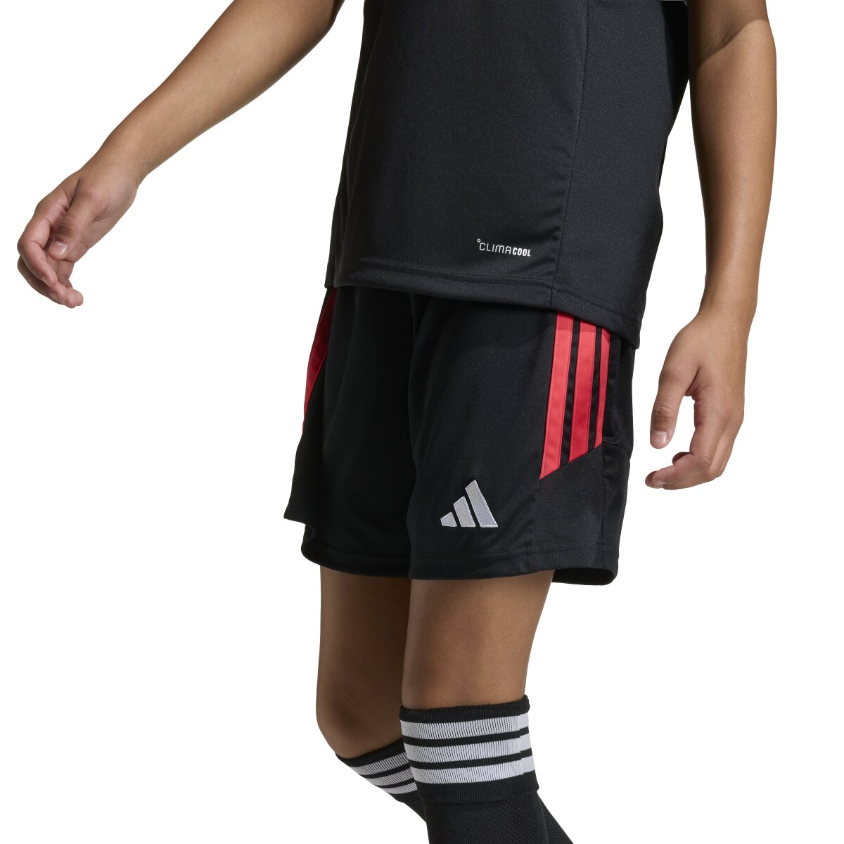 T-shirt de Criança Tiro 26 League Preto / Vermelho-5