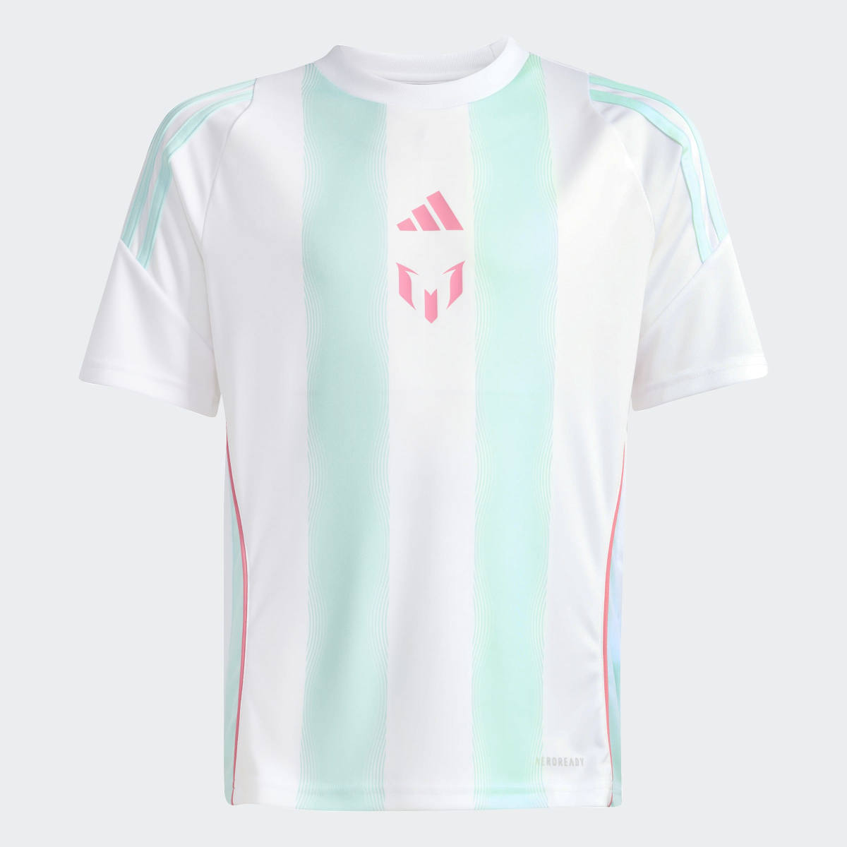 T-shirt de criança Messi adidas Branco / Azul-8