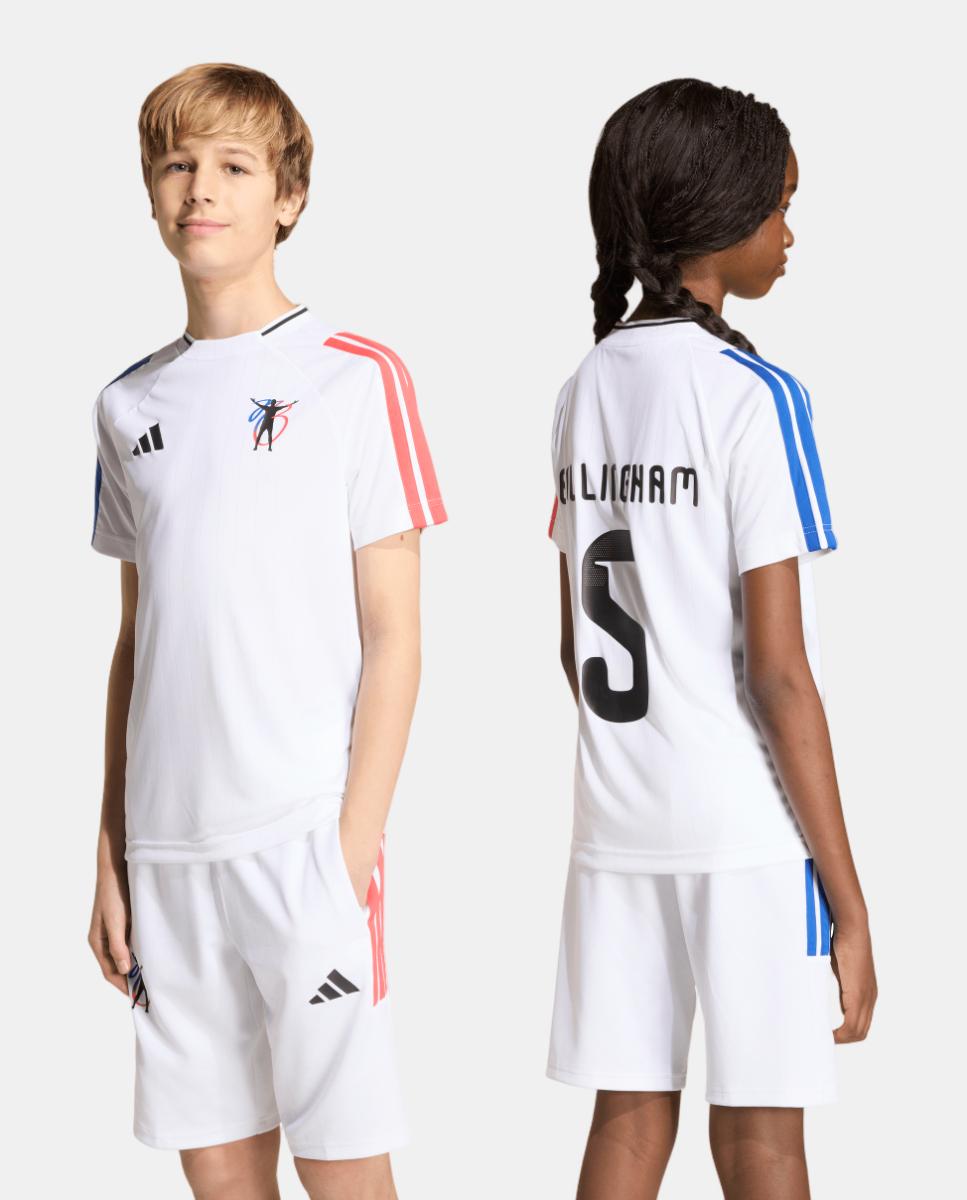 T-shirt de Criança Jude Bellingham Branco-6