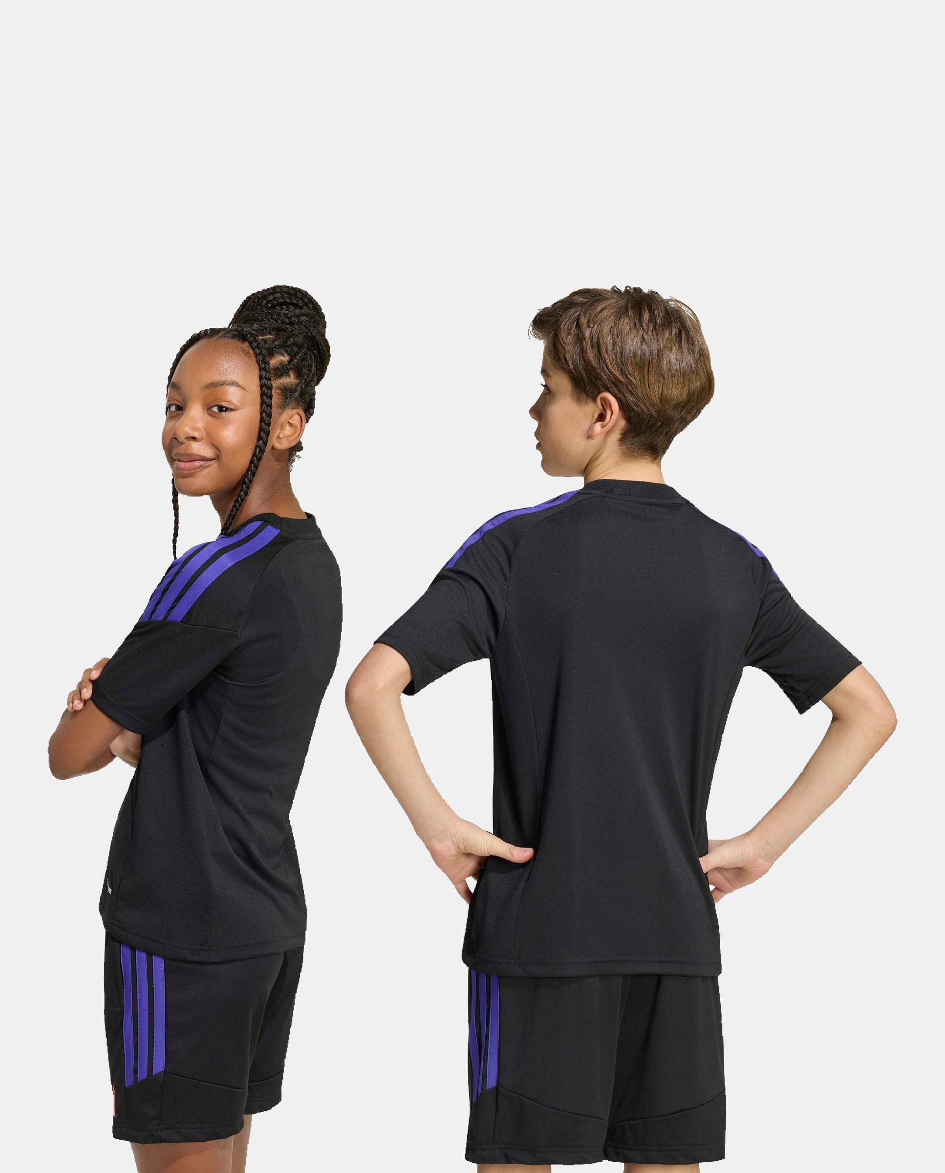 T-shirt de Criança Tiro 26 Preto-2