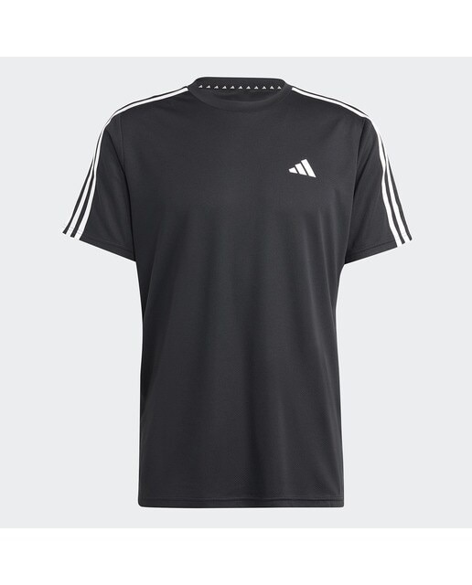 T-shirt de Homem Train Essentials Training 3 Faixas Preto-6