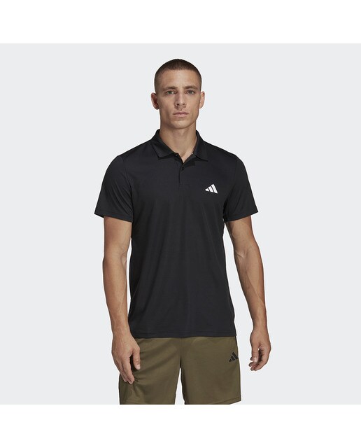 Polo de Homem Train Essentials Preto-1