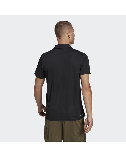 Polo de Homem Train Essentials Preto-2