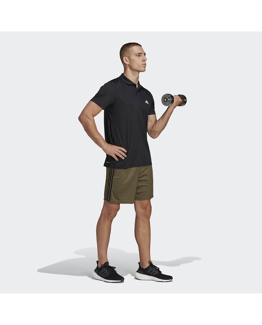 Polo de Homem Train Essentials Preto-5
