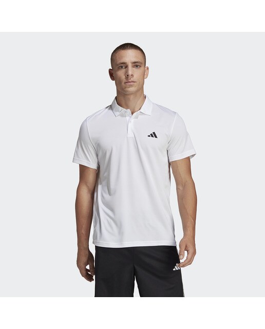 Polo de Homem Train Essentials Branco-1
