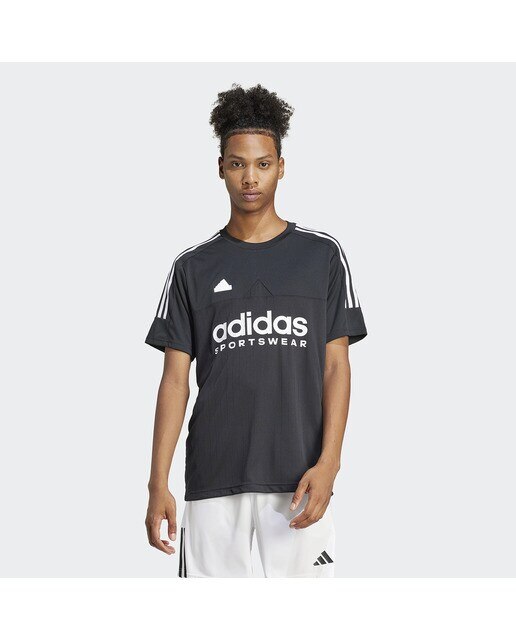 T-shirt de Homem Tiro Preto / Branco-1