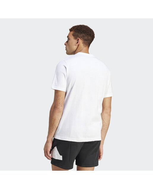 T-shirt de Homem Camo Linear Graphic Branco / Verde-2