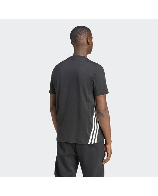 T-Shirt Future Icons 3 Stripes Tee Adidas Preto-2
