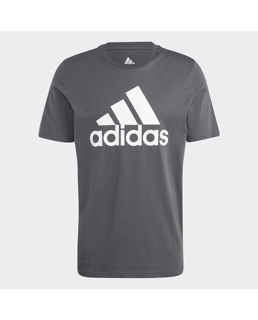 T-shirt de Homem Essentials Single Jersey Cinzento-6