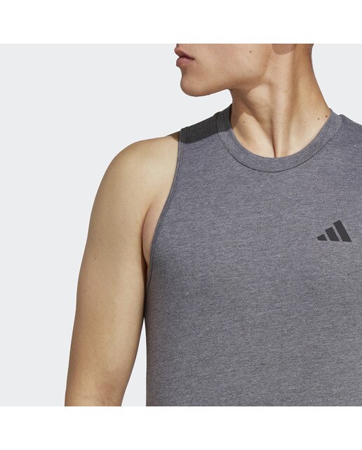 T-shirt de Homem Train Essentials Feelready Training Cinzento-4