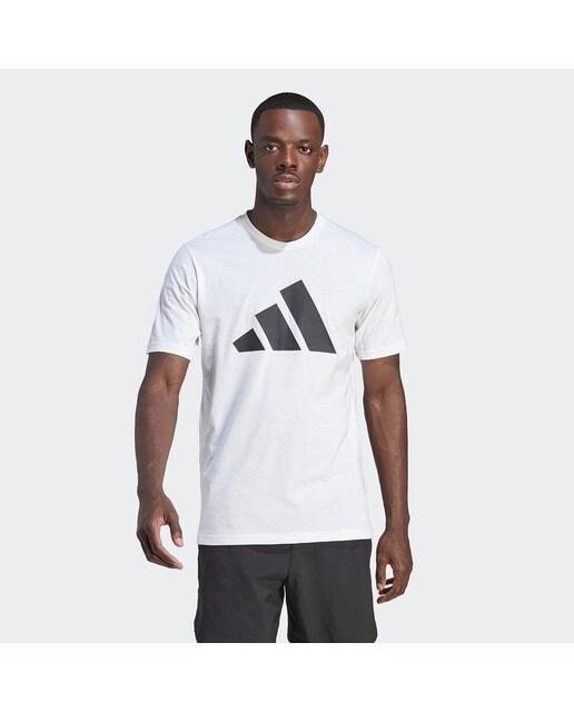T-shirt de Homem Train Essentials Feelready Logo Training Branco-1
