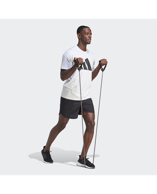 T-shirt de Homem Train Essentials Feelready Logo Training Branco-4