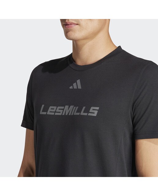 T-shirt de Homem Les Mills Graphic Preto-4