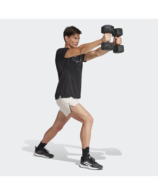 T-shirt de Homem Les Mills Graphic Preto-5