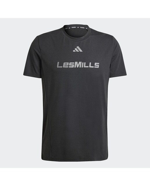 T-shirt de Homem Les Mills Graphic Preto-6