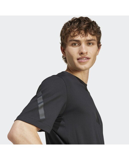 T-shirt de homem Z.N.E. adidas Preto-3