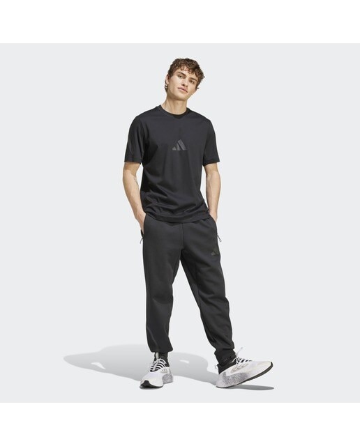 T-shirt de homem Z.N.E. adidas Preto-5