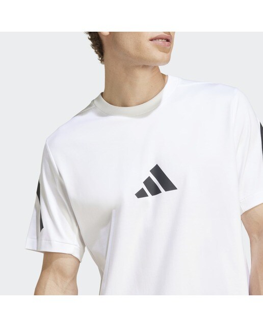 T-shirt de homem Z.N.E. adidas Branco-3