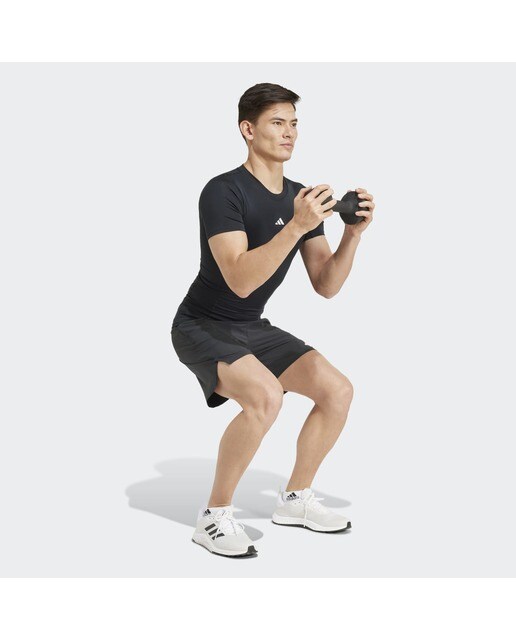 T-shirt de Homem Techfit Preto-5