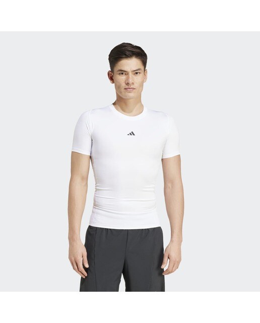 T-shirt de Homem TECHFIT Compression Training Branco-1