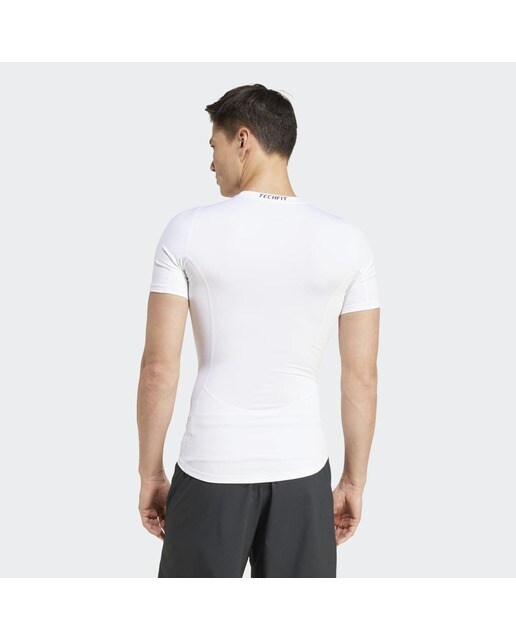 T-shirt de Homem TECHFIT Compression Training Branco-2