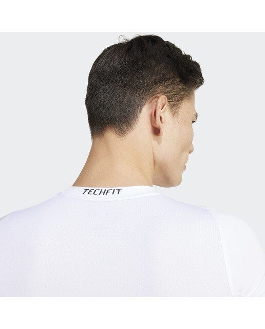 T-shirt de Homem TECHFIT Compression Training Branco-3