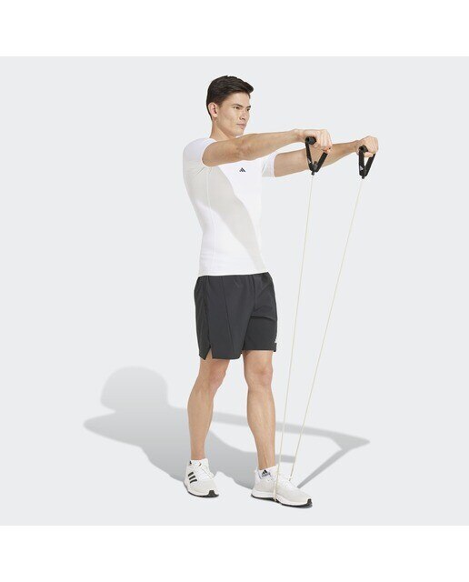 T-shirt de Homem TECHFIT Compression Training Branco-5