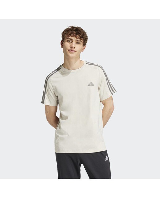 Camiseta de hombre Essentials Single Jersey 3 bandas adidas