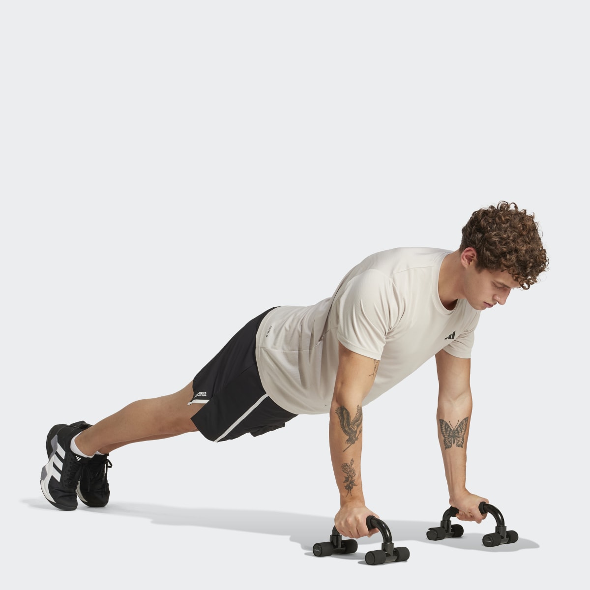 T-shirt de Homem Train Essentials Training Cinzento-4